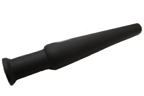 Garage T&F ガレージ トランペットサイレンサー 補修・汎用サイレンサー マフラー 仕上げ：耐熱つや消しブラック仕上げ