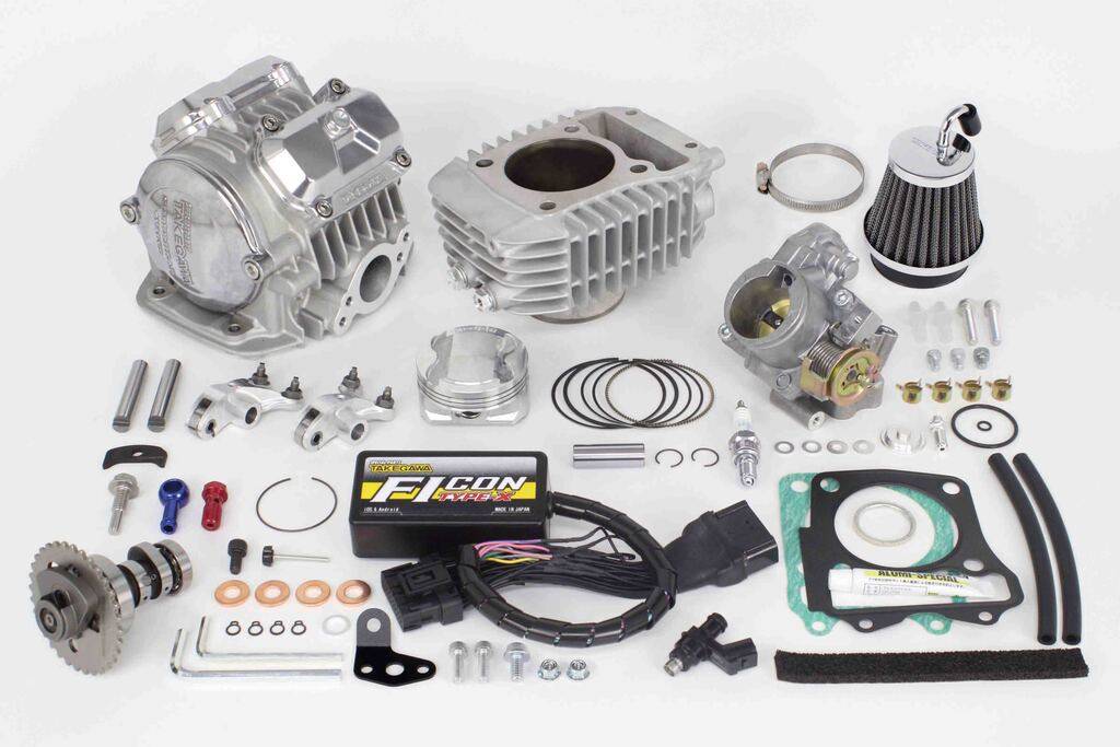 SP武川 SPタケガワ スーパーヘッド4V＋Rコンボキット181cc モンキー125 HONDA ホンダ ボアアップキット エンジンパーツ エンジン｜ウェビック　店