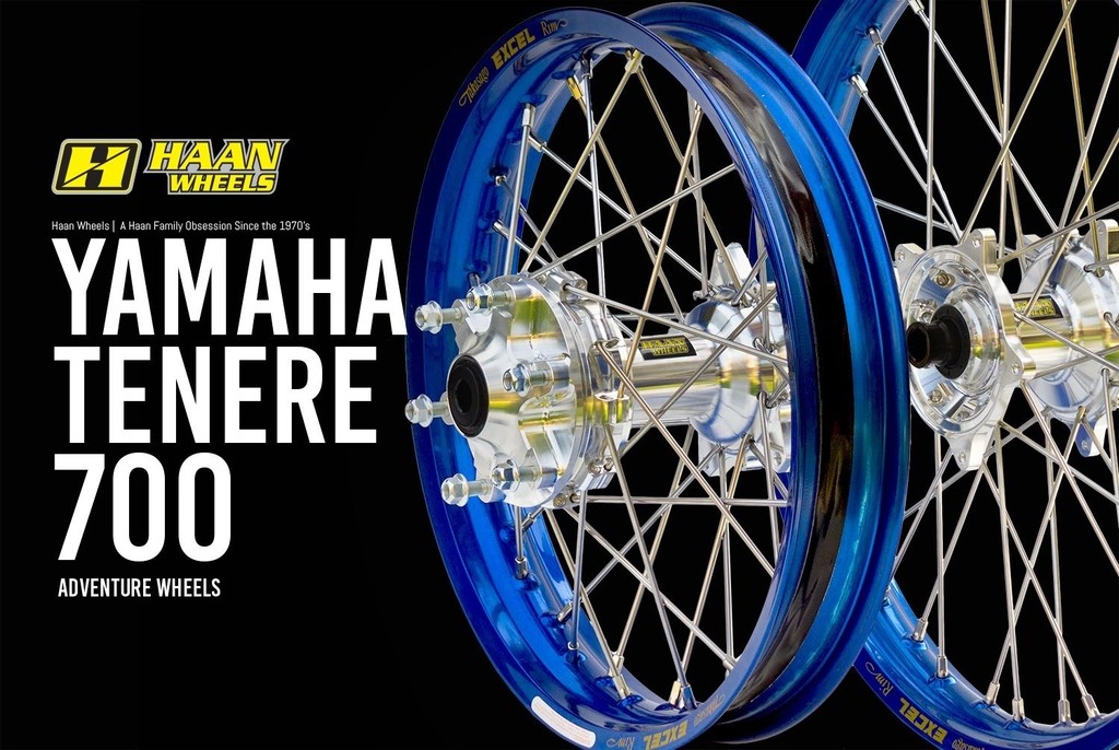 HAAN WHEELS ハーンホイール コンプリートホイール 前後セット F21-1.85／R18-2.50 Tenere 700 XTZ690 YAMAHA ヤマハ ホイール ホイール関連 足回り