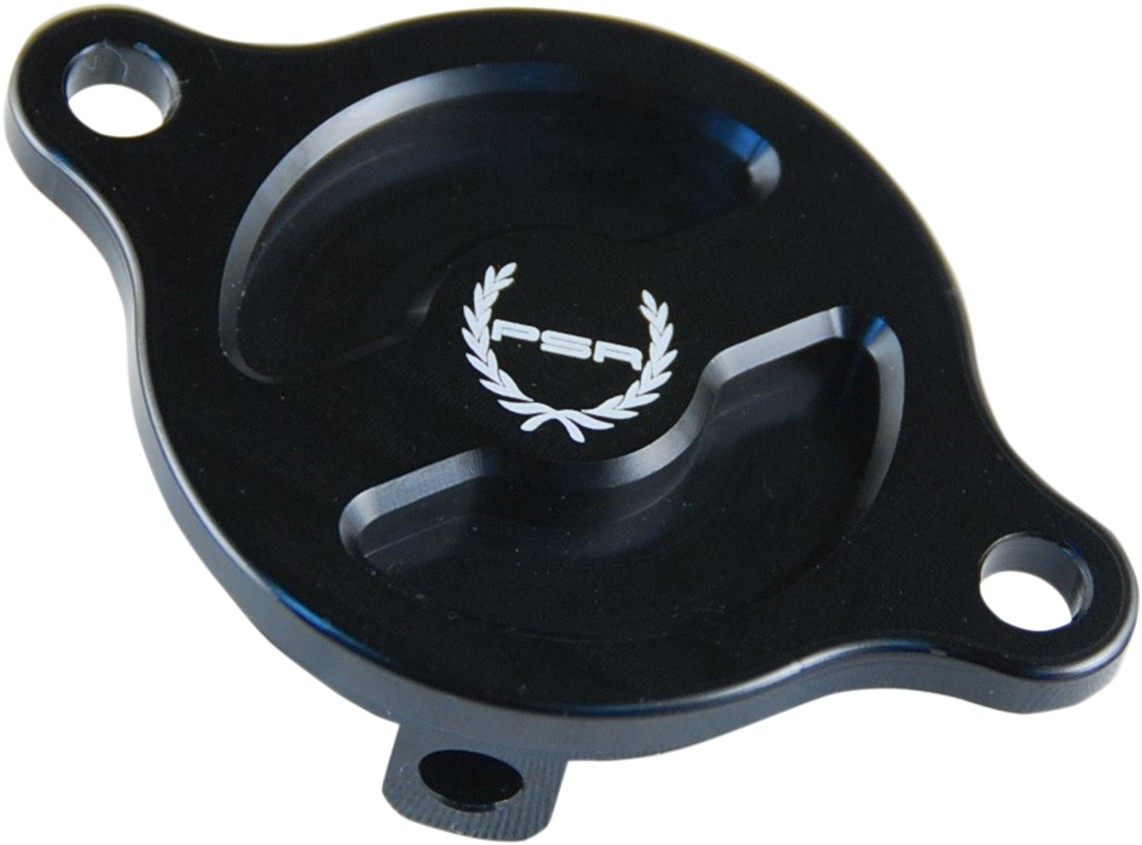 POWERSTANDS RACING パワースタンズレーシング MAGNET OIL FLTR CVR BLK [0940-1281] KLX450R 2009 - 2014 KX450F 2006 2016 KAWASAKI カワサキ オイルフィルターカバー エンジンパーツ エンジン｜ウェビック　店