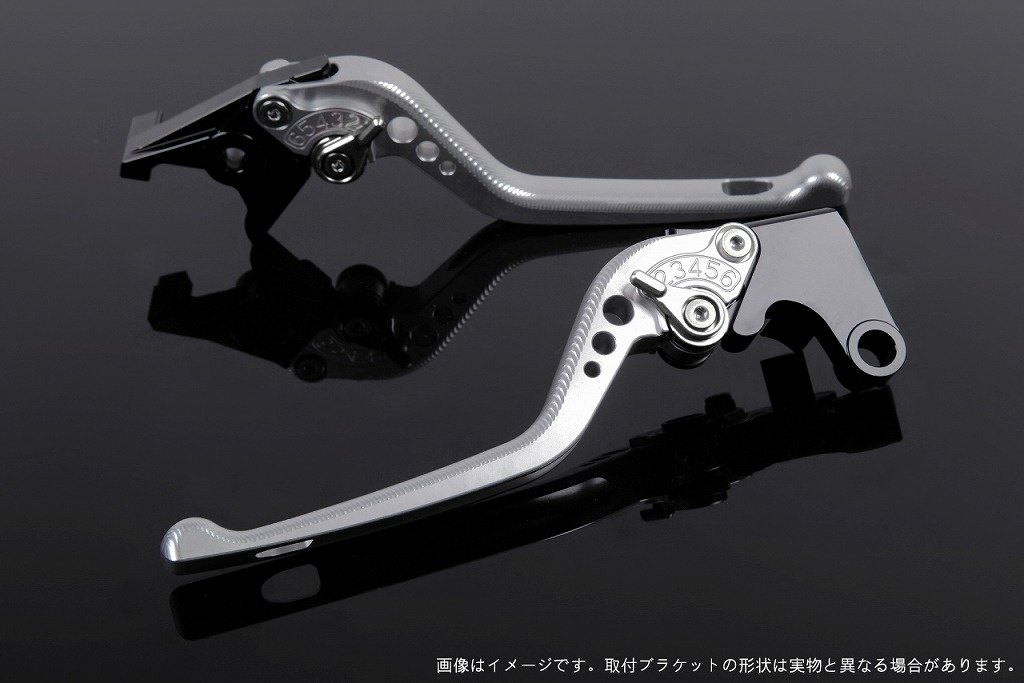 SPEEDRA スピードラ アジャストレバー 3Dロング ADV150 ADV160 PCX125 PCX160 HONDA ホンダ ブレーキレバー ハンドル周辺パーツ ハンドル レバー本体カラー：シルバー / アジャスターカラー：シルバー