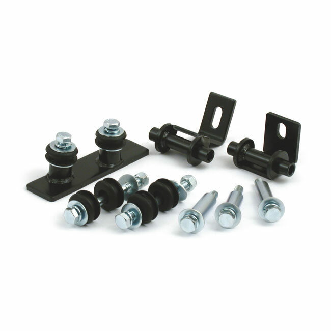 MCS エムシーエス FAT BOB タンクマウントキット【FAT TANK MOUNTING KIT】 58-84 FLFX CONVERSION KIT TO FIT 84-99 FLATSIDE TANKS HARLEY-DAVIDSON ハーレーダビッドソン ガソリンタンクマウント タンク関連 外装