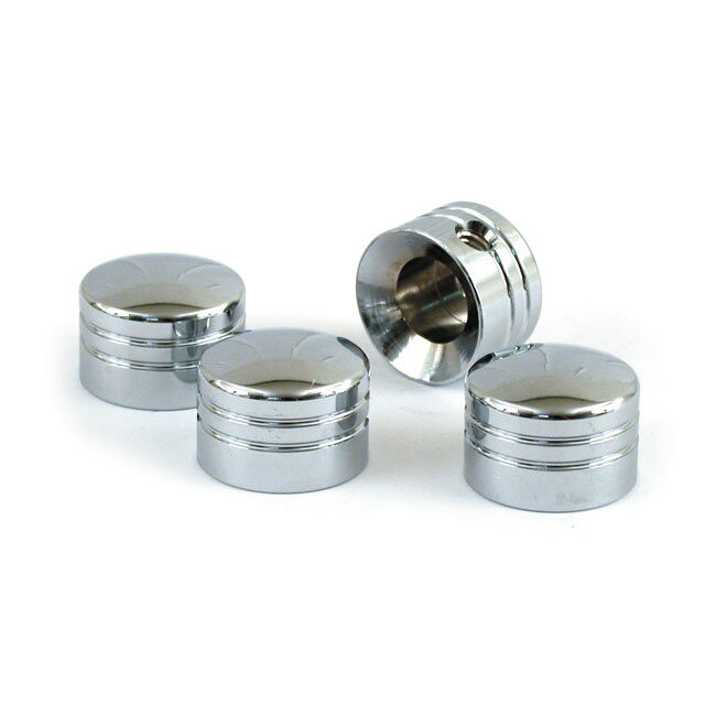 MCS エムシーエス ヘッドボルトカバーキット グルーヴド【HEAD BOLT COVER KIT GROOVED】 L85-17 B．T． EXCL． M8； 92-17 XL； 08-12NUXR1200 HARLEY-DAVIDSON ハーレーダビッドソン キャップボルトカバー 外装