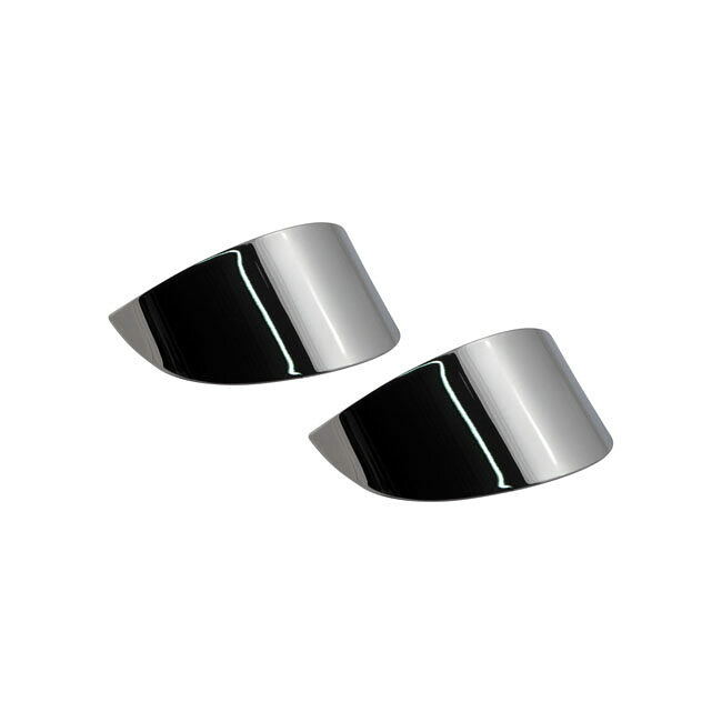 MCS エムシーエス ウインカーバイザープレーン【TURN SIGNAL VISOR PLAIN】 REAR：86-92FXRT； 86-90FLST； 88-17FLSTC； 94-17FLHR； 07-17FLHRC；86-09FLHT； 86-13FLHTC； 89-13 FLHTCU； 10-13FLHTK．FRONT： 88-91FLTC；8 HARLEY-DAVIDSON ハーレーダビッドソン 灯火類