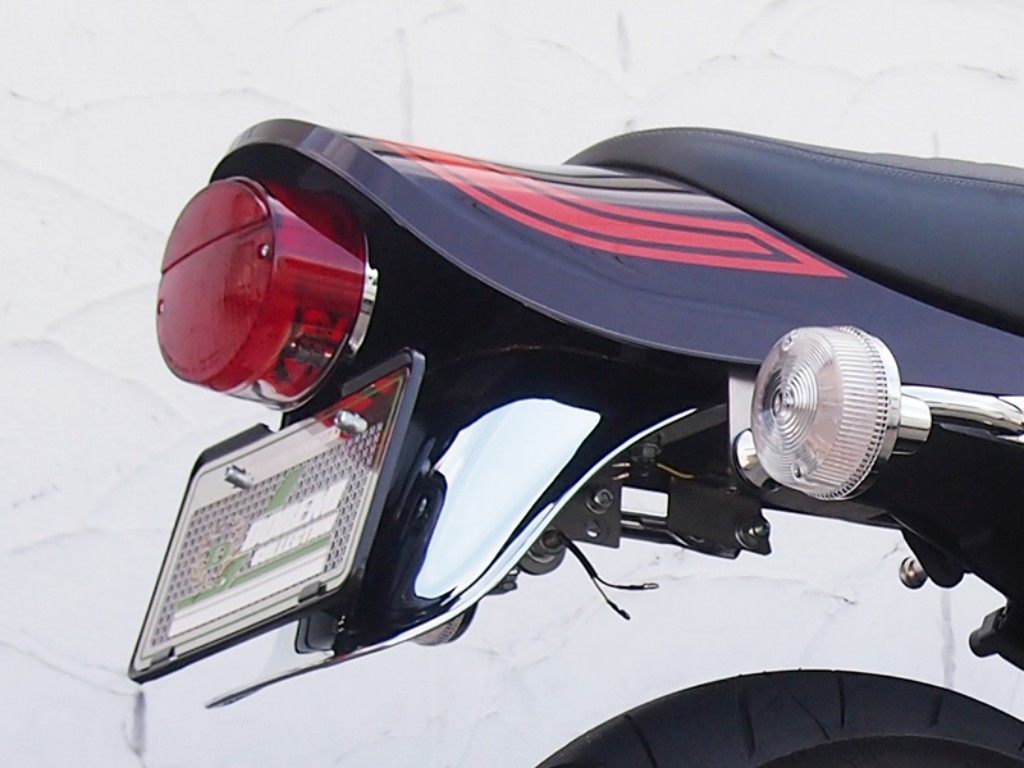 DOREMI COLLECTION ドレミコレクション スタンダードメッキリアフェンダー赤ランプセット Z900RS CAFE KAWASAKI カワサキ テールランプ 灯火類 電装系