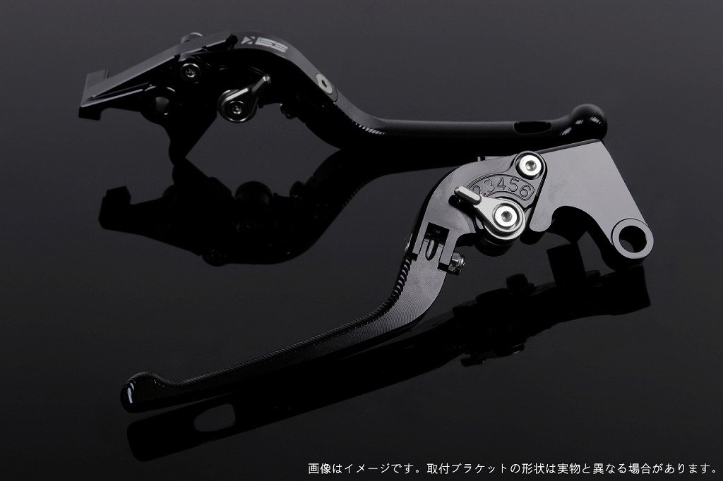 SPEEDRA スピードラ アジャストレバー 3D可倒式 XMAX YAMAHA ヤマハ ブレーキレバー ハンドル周辺パーツ ハンドル アジャスターカラー：チタン / レバー本体カラー：ブラック｜ウェビック　店 10,523円