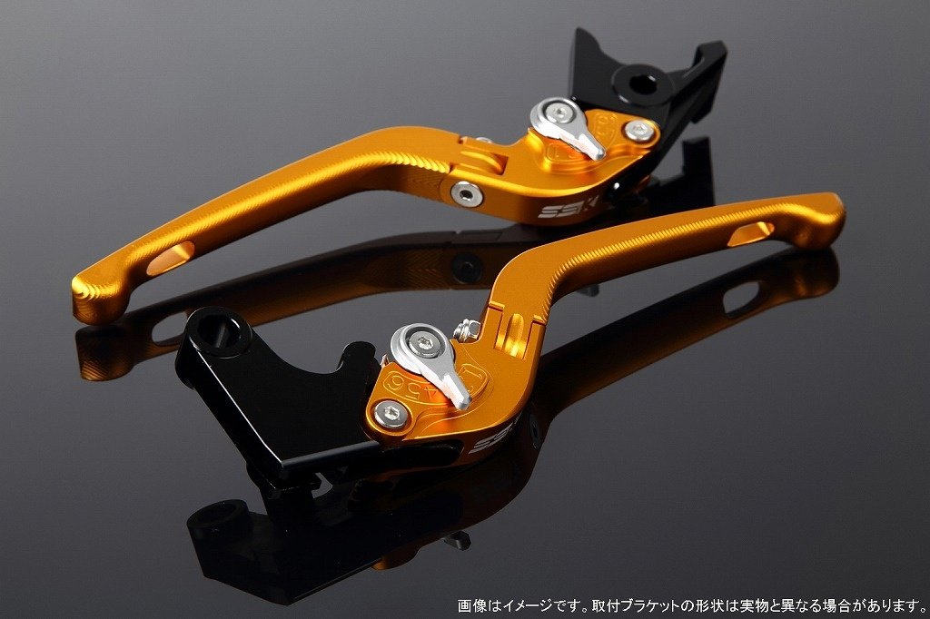 SPEEDRA スピードラ アジャストレバー 3D可倒式 XMAX YAMAHA ヤマハ ブレーキレバー ハンドル周辺パーツ ハンドル レバー本体カラー：マットゴールド / アジャスターカラー：マットシルバー 10,039円
