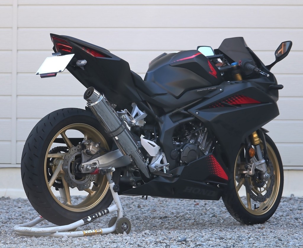 WR&rsquo;S ダブルアールズ 【JMCA認証】ラウンドタイプ フルエキゾーストマフラー CBR250RR HONDA ホンダ マフラー｜ウェビック　店