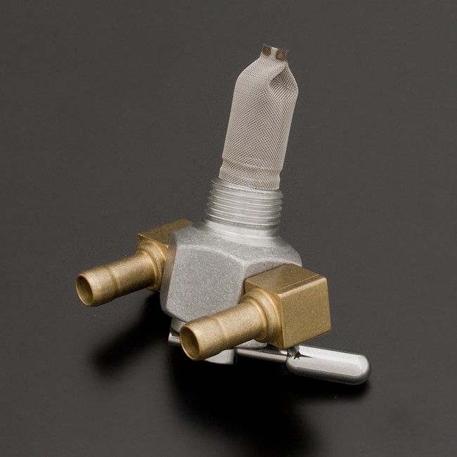 PINGEL ピンゲル デュアルアウトハイフローガソリンコック レーシング 3/8NPT 燃料コック 燃料関連 エンジン｜ウェビック　店