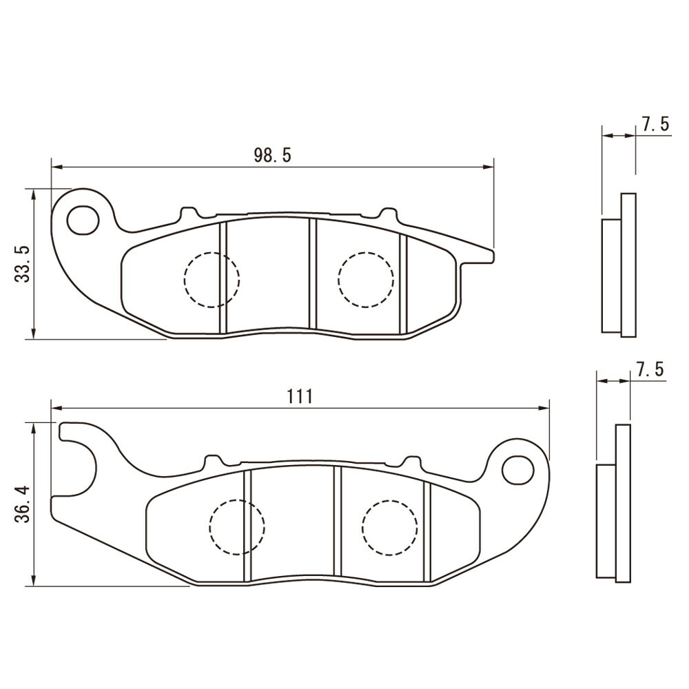 交換無料！ DAYTONA デイトナ 赤パッド ブレーキパッド ADV150 CRF250 RALLY LD CRF250L CRF250M  CRF250RALLY S PCX HYBRID PCX150ABS PCX160 PCXe newschoolhistories.org