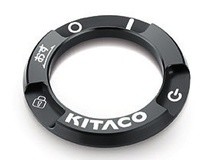 H2C エイチツーシー KITACO キーカバー (ブラック) モンキー125 HONDA ホンダ キーシリンダーカバー 外装画像