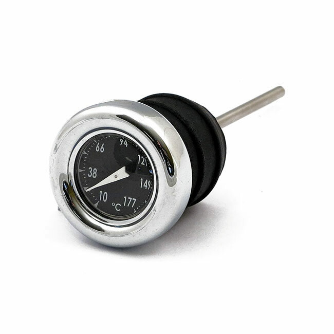 MCS エムシーエス オイルタンク ディプスティック テンプゲージ付き【OIL TANK DIPSTICK WITH TEMP GAUGE】 84-99 SOFTAIL； 82-03 XLNU AND CUSTOM TANKS HARLEY-DAVIDSON ハーレーダビッドソン ディップスティック・レベルゲージ エンジンパーツ エンジン