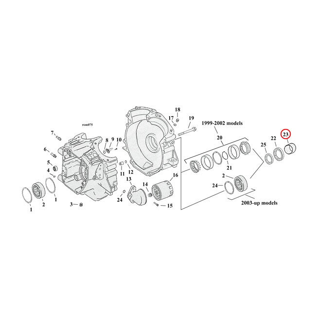 MCS エムシーエス スプロケットシャフトスペーサー【SPACER SPROCKET SHAFT】 99-02 FLTNU EXCL. 1999 DYNA SOFTAIL HARLEY-DAVIDSON ハーレーダビッドソン ミッション・ギア エンジンパーツ エンジン|ウェビック 店