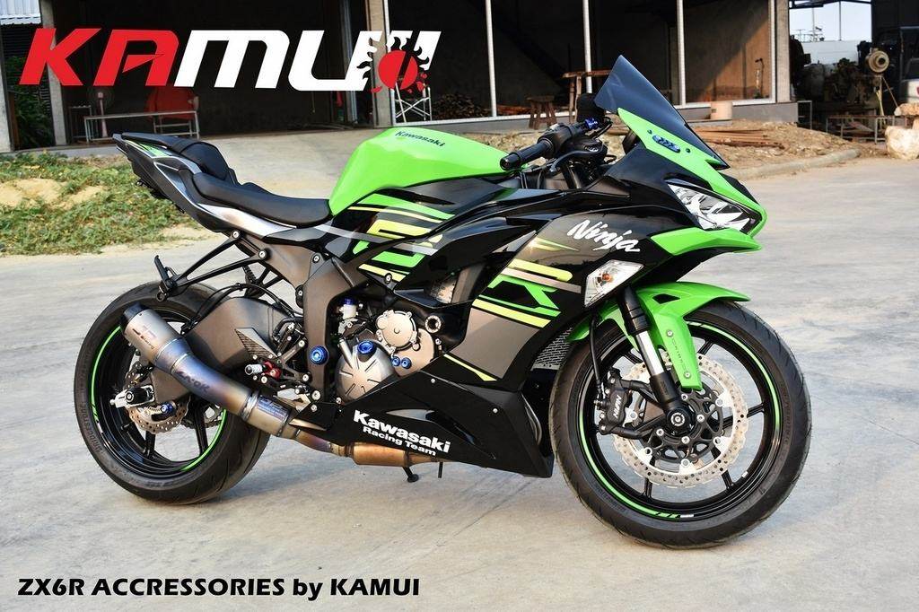 KAMUI カムイ Premium Rearset ZX-6R Race-only model レース専用モデル KAWASAKI カワサキ バックステップ ステップ 足回り