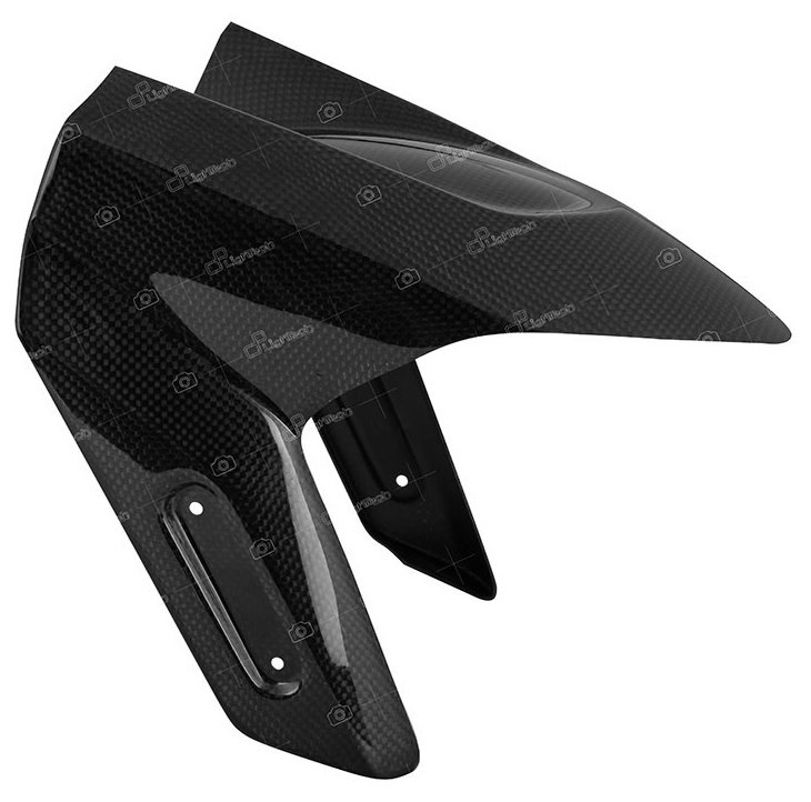 LighTech ライテック ドライカーボン フロントマッドガード T-MAX 500 530 YAMAHA ヤマハ フロントフェンダー フェンダー関連 外装｜ウェビック　店