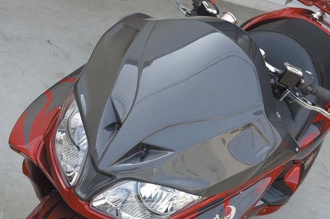 POSH Faith ポッシュ フェイス フェイスマスク フォルツァMF08 HONDA ホンダ アッパーカウル・フロントカウル カウル関連 外装