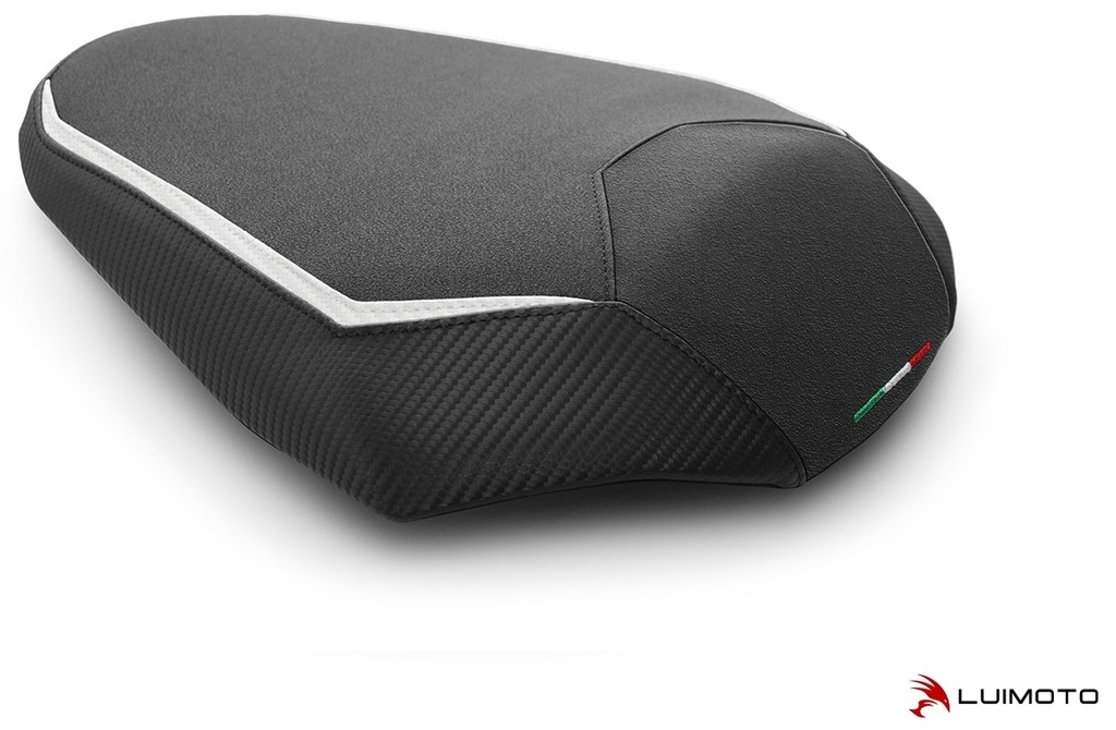 LUIMOTO ルイモト リア シートカバー MULTISTRADA 950 DUCATI ドゥカティ シート関連 外装 カラー:TEC-GRIP/CF ホワイト/CF ブラック|ウェビック 店