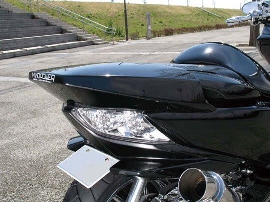 VIVIDPOWER ビビッドパワー リアスポイラー　FORZA MF10・フォルツァX/フォルツァZ/フォルツァZ(ABS＆スペシャル)用 FORZA MF10 フォルツァX フォルツァZ HONDA ホンダ スポイラー・ウイング 外装｜ウェビック　店
