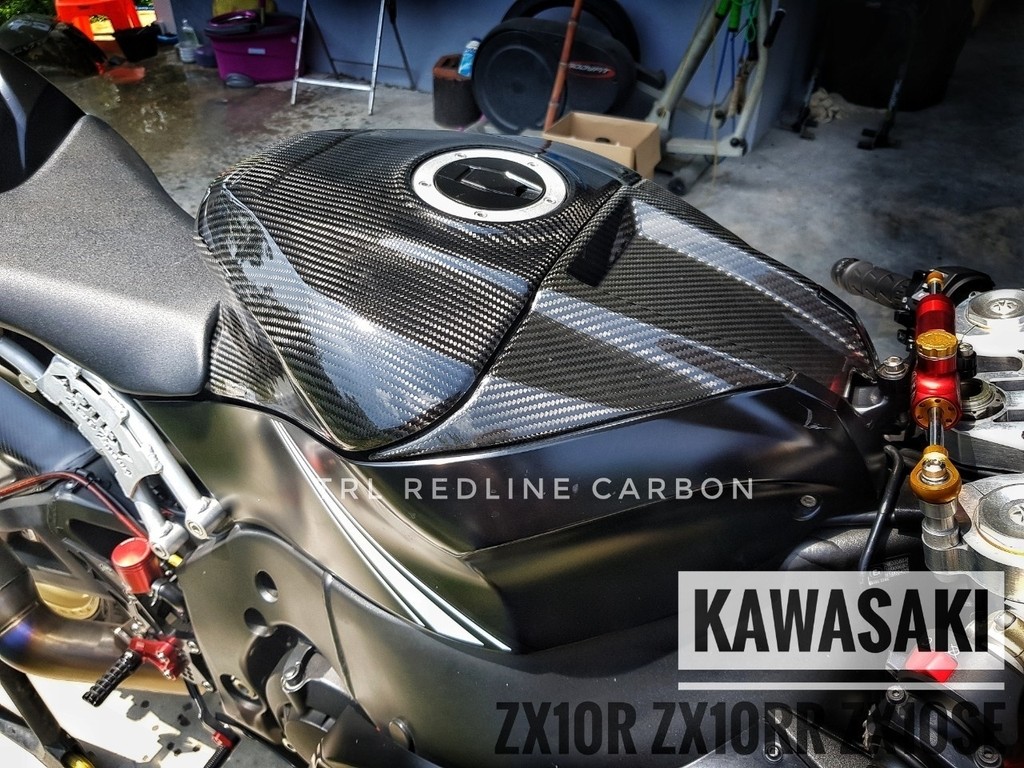 TRL Redline Carbon TRLレッドラインカーボン tank GP For ZX10RR ZX-10R レース専用モデル ZX10R ZX10RSE KAWASAKI カワサキ タンクカバー タンク関連 外装 37,234円