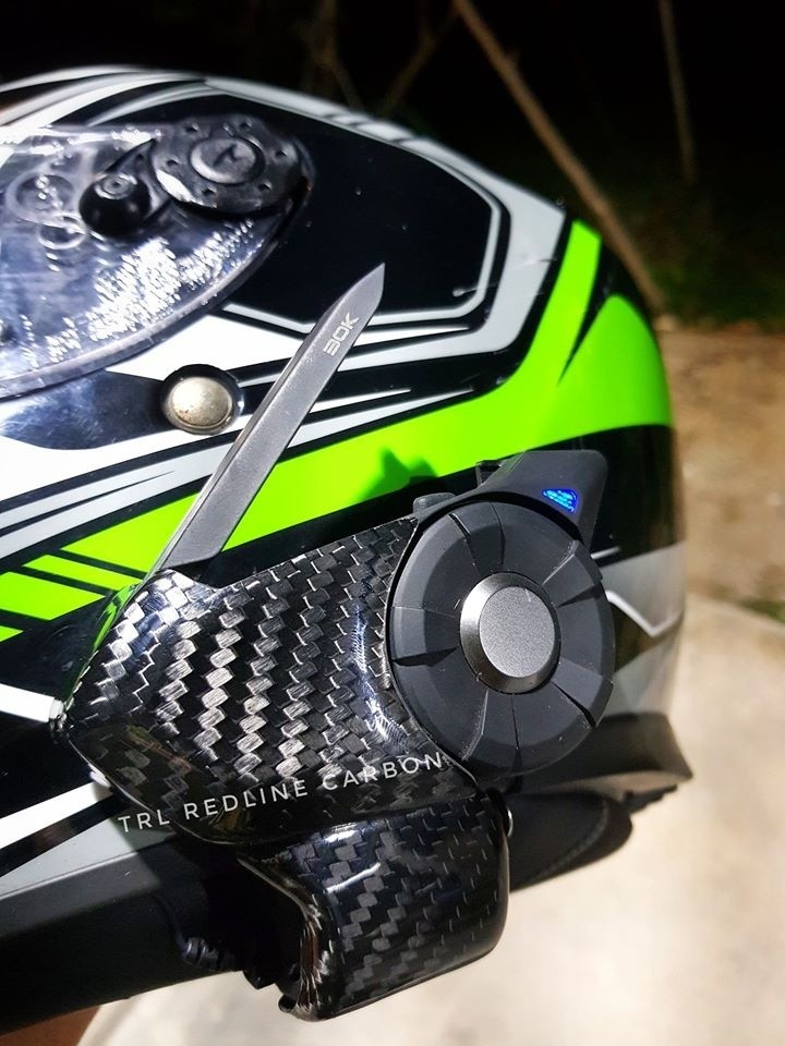TRL Redline Carbon TRLレッドラインカーボン Sena 30K Case その他インカムオプション・補修部品 電子機器類