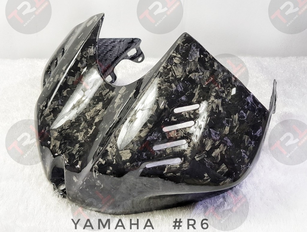 TRL Redline Carbon TRLレッドラインカーボン Forged air filter cover YZF-R6 YAMAHA ヤマハ タンクカバー タンク関連 外装｜ウェビック　店