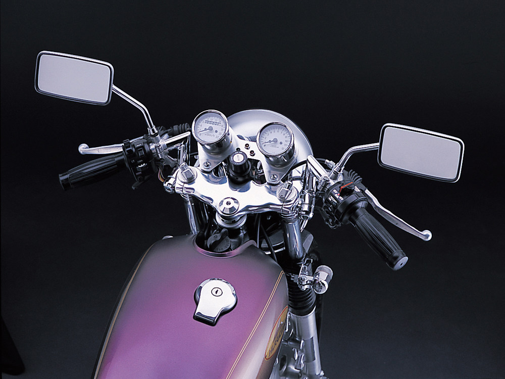 hurricane HS6051C CB400 SR400 エストレア ハリケーン製 ハンドルバー 汎用 等 かわいい！ ハンドルバー