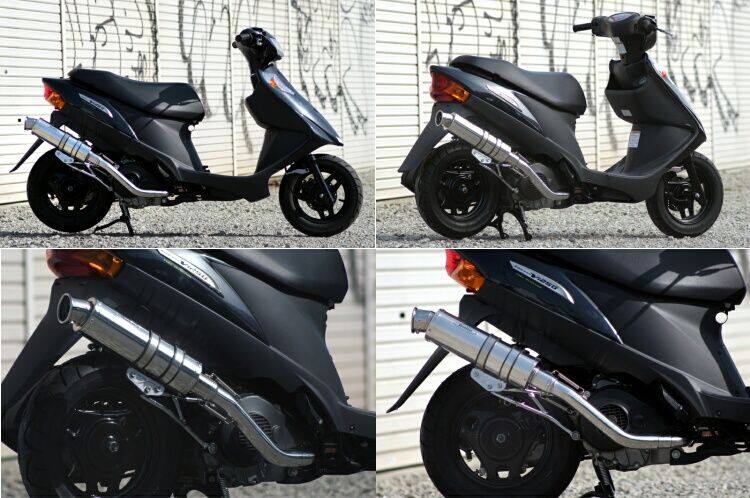 Realize リアライズ ブリンク フルエキゾーストマフラー アドレスV125 SUZUKI スズキ マフラー｜ウェビック　店