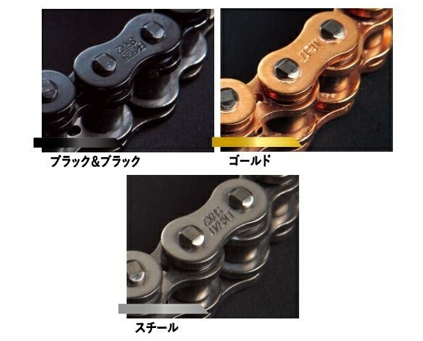 EKチェーン江沼チェーンNXリングシールチェーン525ZVX3リンク数:142L
