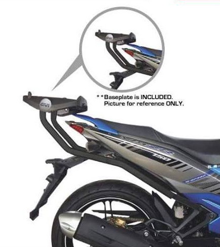 Givi Indonesia ジビインドネシア リアキャリア ヘビーデューティーアドバンス HRV MX KING 150 YAMAHA ヤマハ 外装