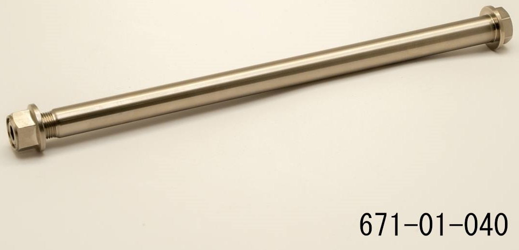 JB POWER(BITO R&D) JBパワー(ビトーR&D) 中空クロモリシャフト リアアクスル ZRX1100 ZRX1200R ZRX1200S KAWASAKI カワサキ アクスルシャフト ホイール関連 足回り