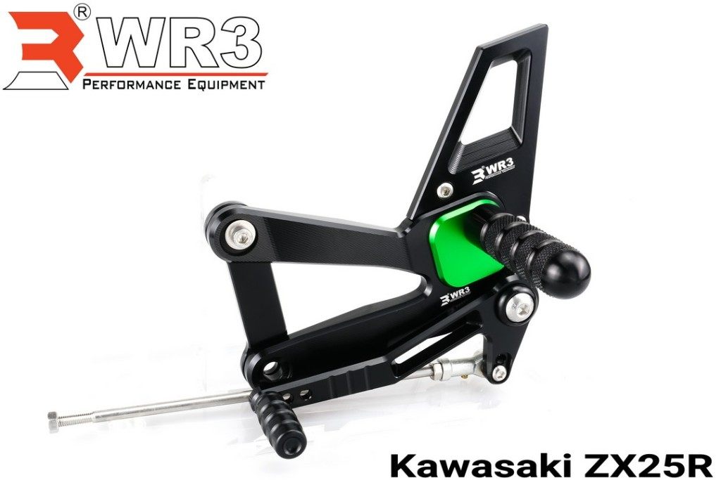 WR3 ダブルアールスリー バックステップキット Vシリーズ ZX-25R KAWASAKI カワサキ バックステップ ステップ 足回り