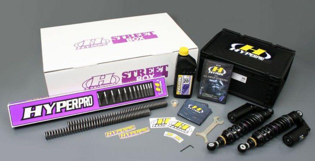 HYPERPRO ハイパープロ ストリートボックス ツインショック 367 ピギーバック SPORTSTER XLH1200 XLH883 HARLEY-DAVIDSON ハーレーダビッドソン リアサスペンション サスペンション 足回り