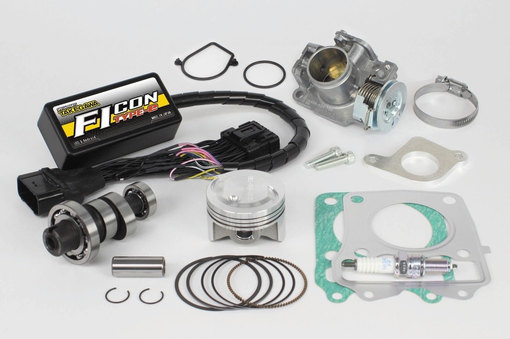 SP武川 SPタケガワ ハイパーチューニングセット(ビッグスロットルボディー仕様) スーパーカブC125 HONDA ホンダ ピストン エンジンパーツ エンジン