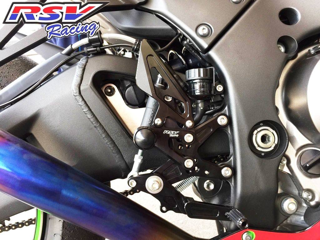 RSV racing アールエスブイレーシング Rearset ZX10R_16 ZX-10R KAWASAKI カワサキ バックステップ ステップ 足回り