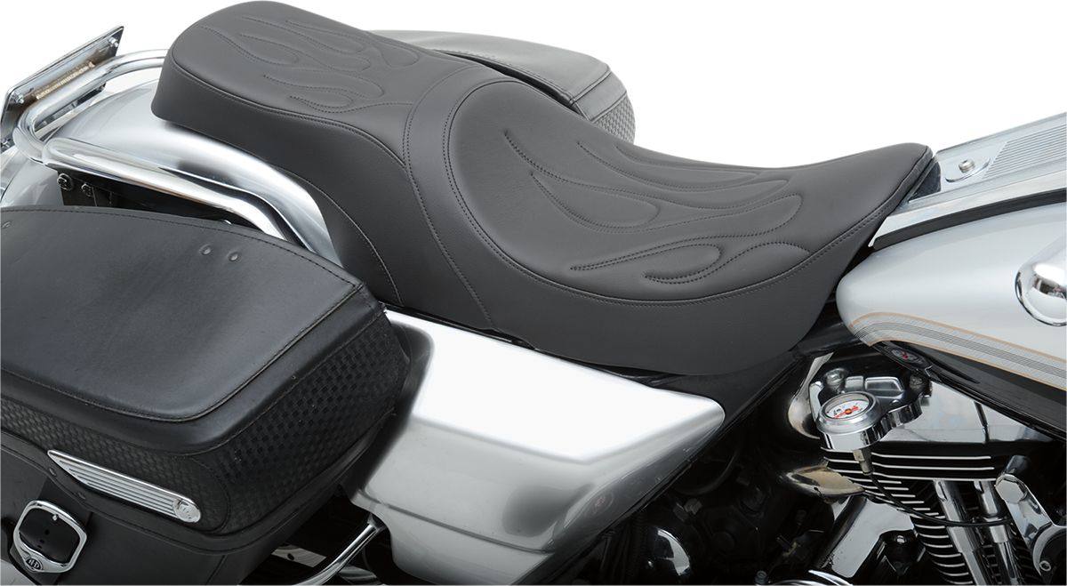 Drag Specialties ドラッグスペシャリティーズ シート 2UP PRED FLM 1998-07FL 【SEAT 97-07FL [0801-0369]】 Road King EFI - FLHR 2007 1997 2006 Classic FLHRC Injected I 1998 Custom FLHRS 2004 King-Injected FLHR-I Street Glide FLHX Glide-Injected FLHX-I 外装