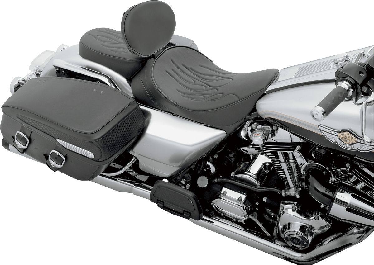 Drag Specialties ドラッグスペシャリティーズ ソロシート ダブルブラケット フレイム FLH 1997-07 【SEAT SOLO DBR FLM97-07FLH [0801-0494]】 HARLEY-DAVIDSON ハーレーダビッドソン シート シート関連 外装｜ウェビック　店