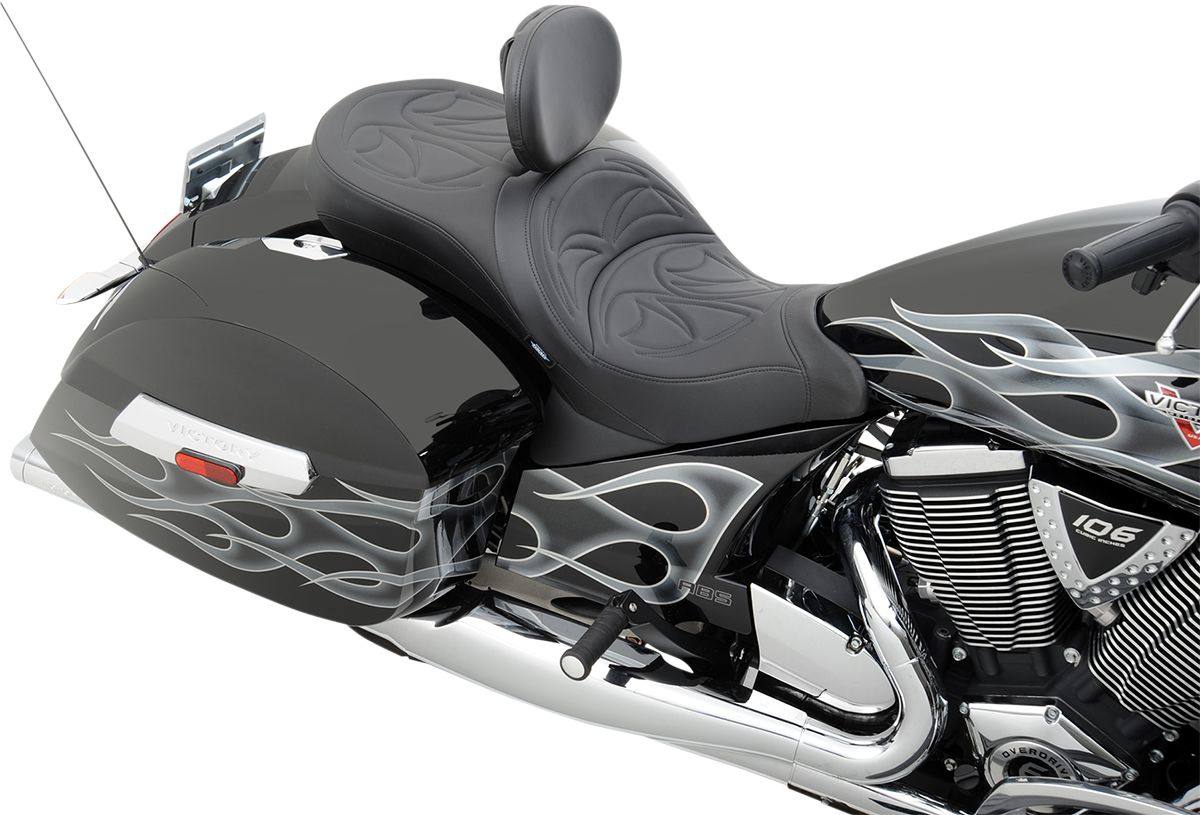 Drag Specialties ドラッグスペシャリティーズ シート ロープロファイル フルL CROSS COUNTRY 【SEAT LOPRO FULL CRSCNTRY [0810-1541]】 Cross Country 2010 - 2015 Roads VICTORY ヴィクトリー シート関連 外装