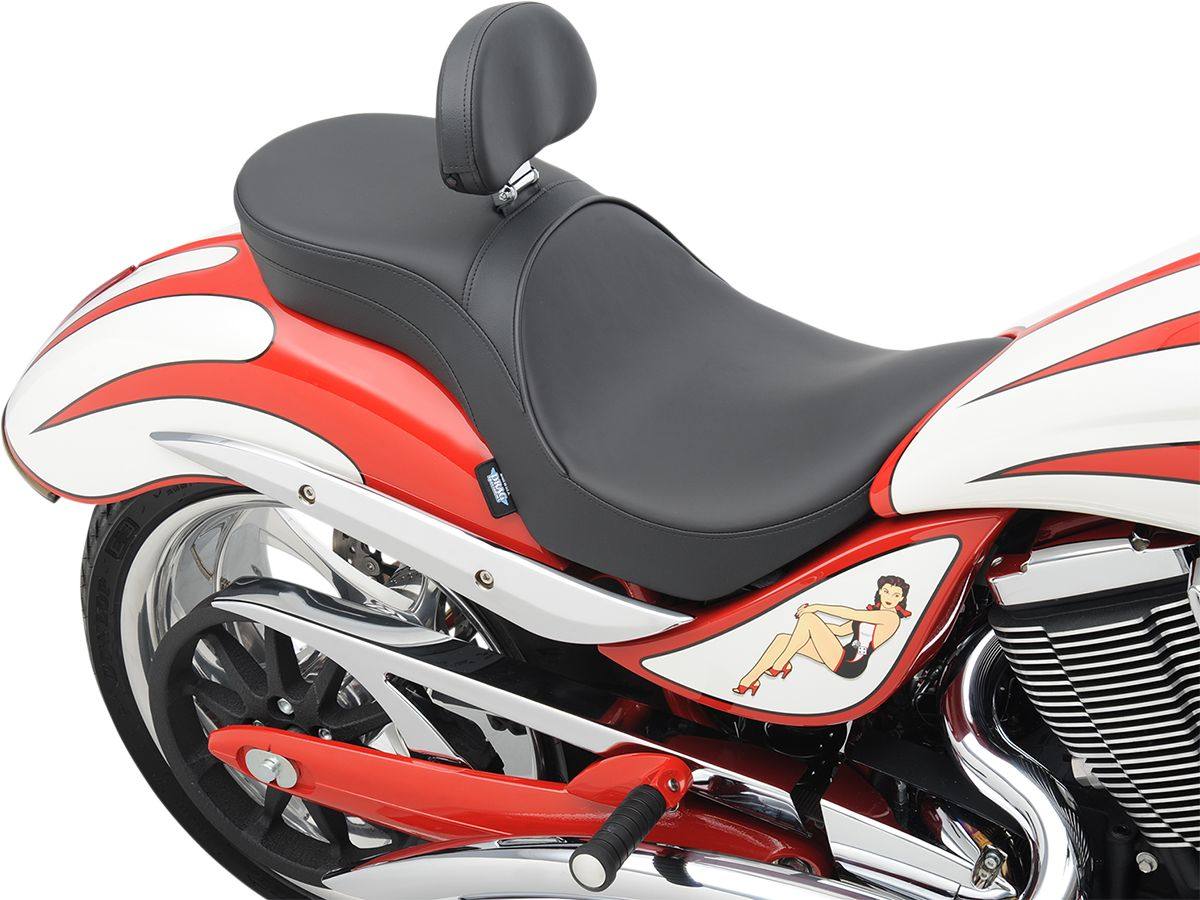 Drag Specialties ドラッグスペシャリティーズ シート ロープロファイル DBR スムース JACKPOT 【SEAT LOPRODBR SM JKPOT [0810-1575]】 Jackpot 2006 - 2015 Vegas Ness Signature Series VICTORY ヴィクトリー シート関連 外装