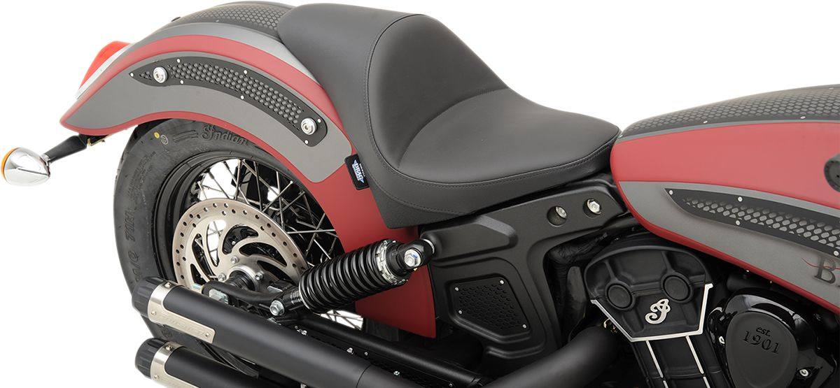Drag Specialties ドラッグスペシャリティーズ ソロブラック マイルド SOLAR SCOUT 【SOLO BLK MILD SOLR [0810-1989]】 Scout 2015 - 2017 Sixty 2016 INDIAN MOTORCYCLE インディアン シート シート関連 外装