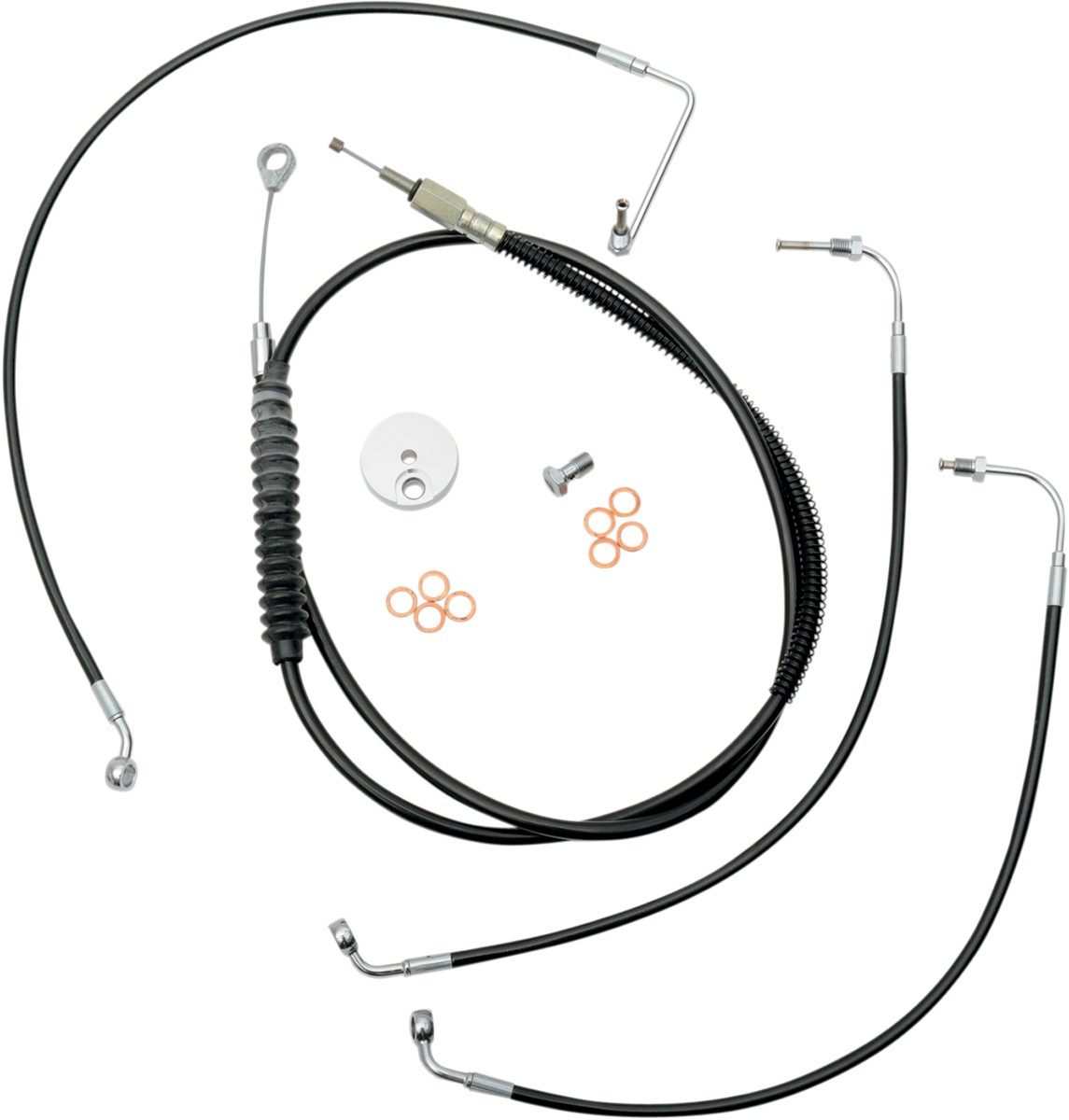 HOT格安】 LA CHOPPERS LA CHOPPERS:エルエーチョッパーズ ブレーキラインキット ミッドナイトモデル 18-20” FLD  2012-用 ウェビック1号店 通販 PayPayモール