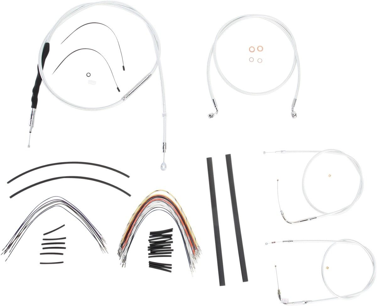 MAGNUM MAGNUM:マグナム CONTROL CABLE KIT SC2 [0610-0853] Dyna Wide Glide FXDWG  1996 2005 Dyna Wide Glide-Injected FXDWG-I 2004 2005 通販 