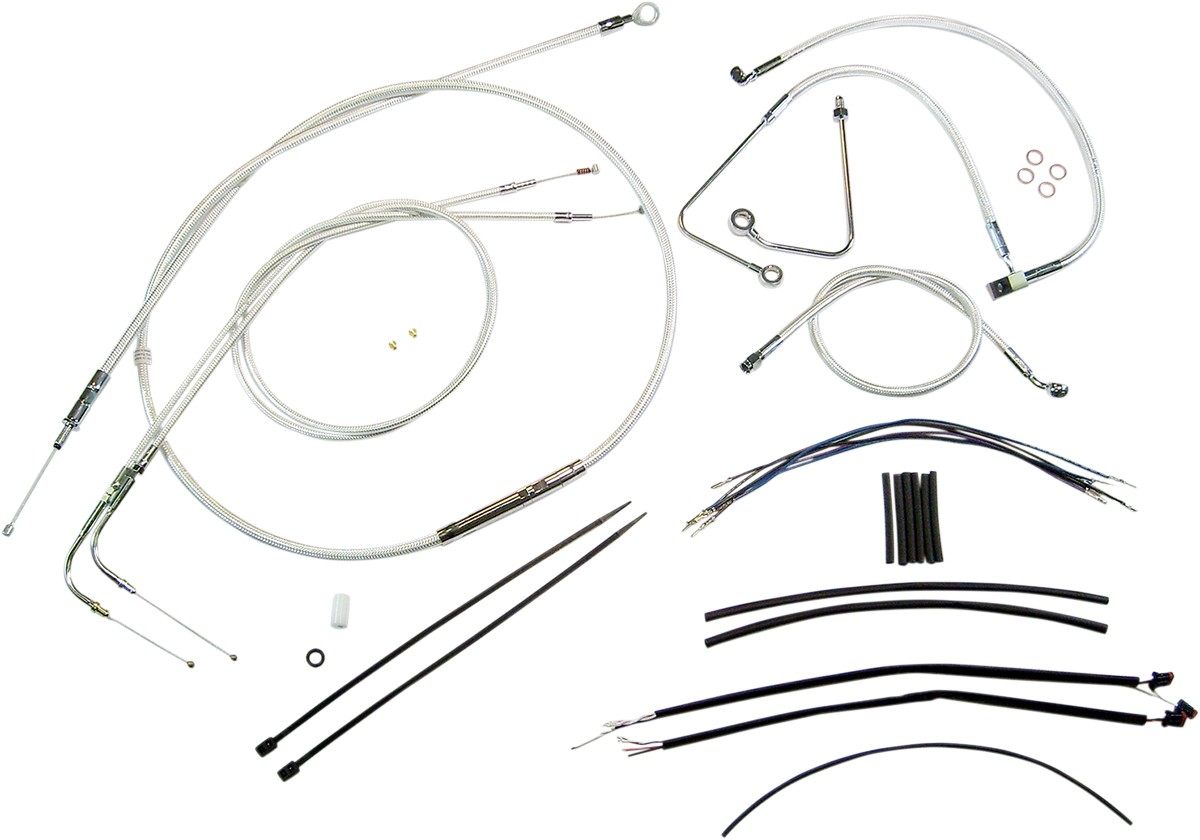 MAGNUM マグナム CONTROL CABLE KIT SC2 [0610-0897] Deluxe EFI - FLSTN 2011 2014 Fat Boy FLSTF Lo FLSTFB FLS Slim Heritage Classic FLSTC HARLEY-DAVIDSON ハーレーダビッドソン ブレーキワイヤー・ブレーキケーブル ブレーキ