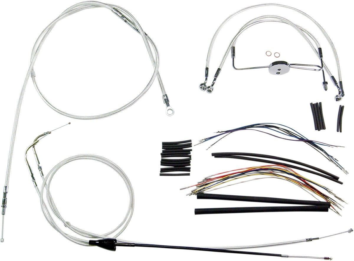 MAGNUM マグナム CONTROL CABLE KIT SC2 [0610-0903] Road King - FLHR 1996 2006 Classic Injected FLHRC I 2002 Custom FLHRS 2004 King-Injected FLHR-I Street Glide FLHX Glide-Injected FLHX-I HARLEY-DAVIDSON ハーレーダビッドソン ブレーキ