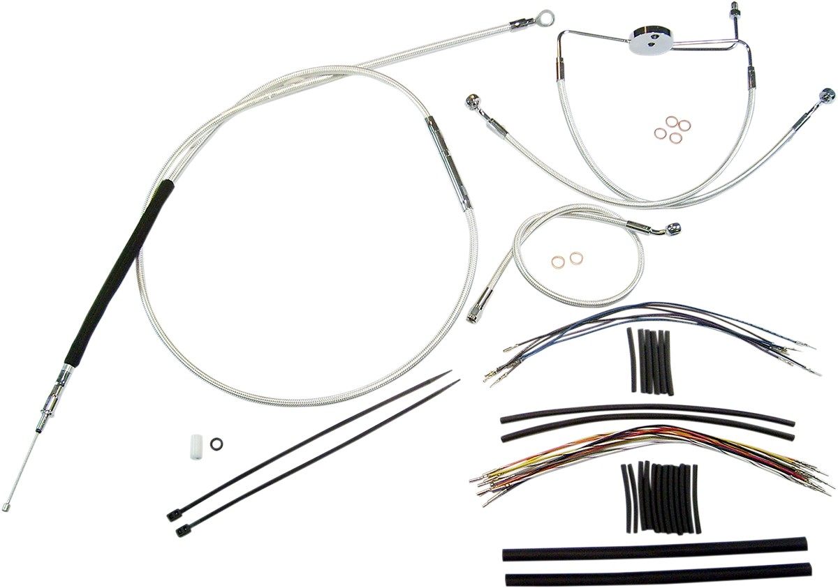 MAGNUM マグナム CONTROL CABLE KIT SC2 [0610-0910] Electra Glide Classic EFI - FLHTC 2008 2013 Standard FLHT 2009 Ultra FLHTCU Road FLTR Custom FLTRX 2010 FLTRU 2011 King FLHR FLHRC Street FLHX HARLEY-DAVIDSON ハーレーダビッドソン ブレーキ｜ウェビック　店