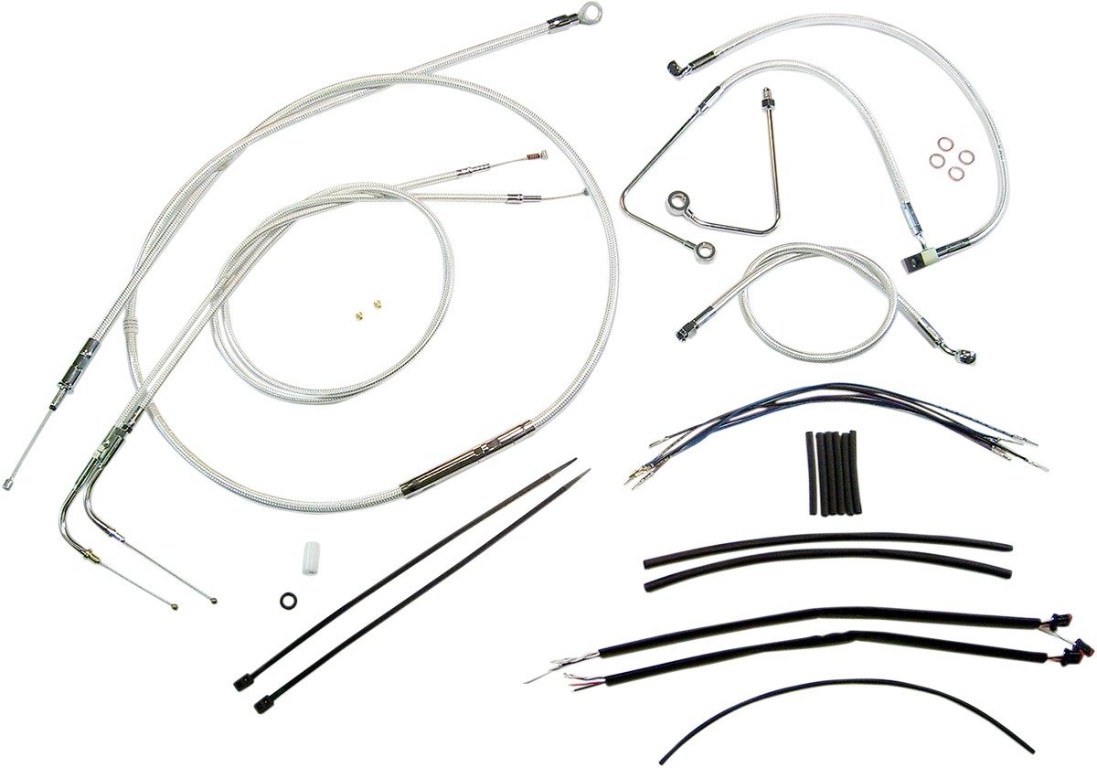 MAGNUM マグナム CONTROL CABLE KIT SC2 [0610-0922] Electra Glide Ultra Classic EFI - FLHTCU 2014 2015 Limited FLHTK Street FLHX Special FLHXS HARLEY-DAVIDSON ハーレーダビッドソン ブレーキワイヤー・ブレーキケーブル ブレーキ