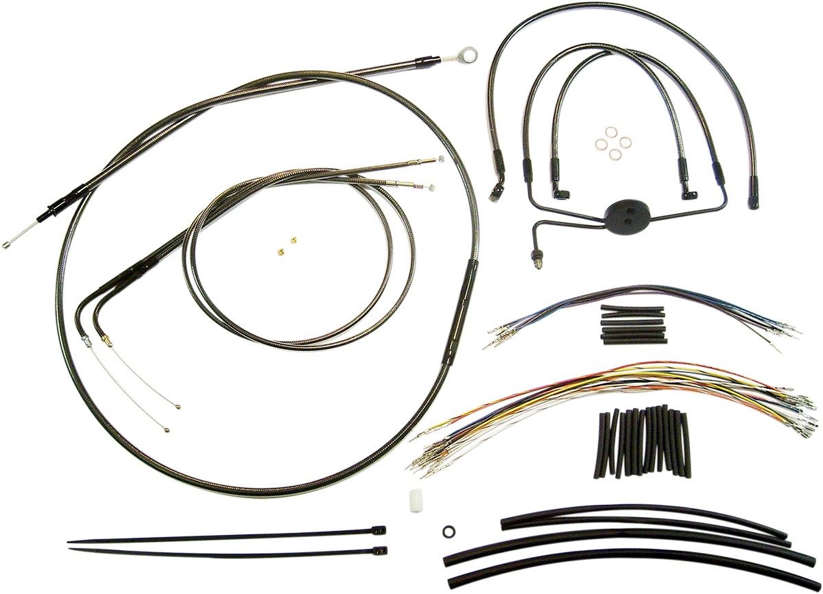 MAGNUM マグナム CONTROL CABLE KIT BP [0610-0987] Dyna Fat Bob EFI - FXDF 2008 2011 HARLEY-DAVIDSON ハーレーダビッドソン ブレーキワイヤー・ブレーキケーブル ブレーキ