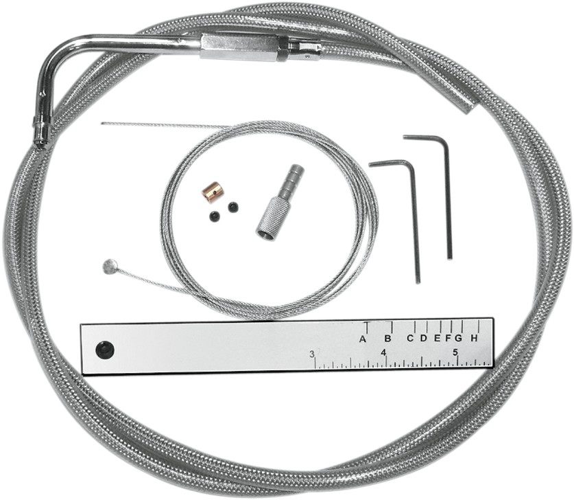 MAGNUM マグナム CABLE THR BYO STNL 90DEG [0650-1061] HARLEY-DAVIDSON ハーレーダビッドソン スロットルワイヤー・アクセルワイヤー ハンドル周辺パーツ ハンドル