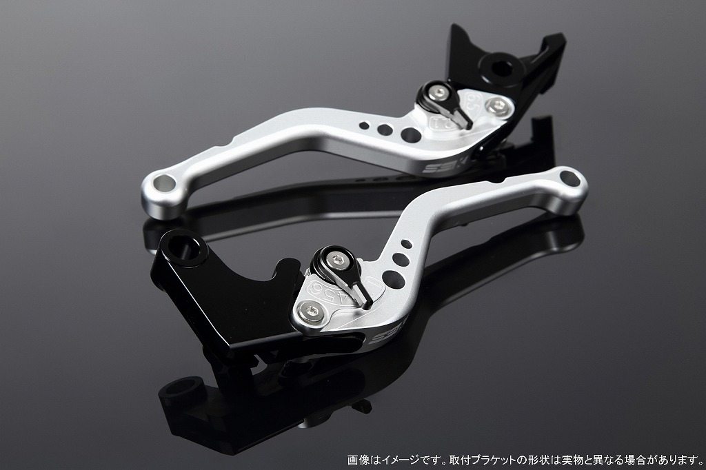 SPEEDRA スピードラ アルミビレットアジャストレバーセット スタンダードショート MT-03 MT-25 YZF-R25 YZF-R3 YAMAHA ヤマハ ブレーキ・クラッチレバーセット ハンドル周辺パーツ ハンドル レバー本体カラー：マットシルバー / アジャスターカラー：マットブラック