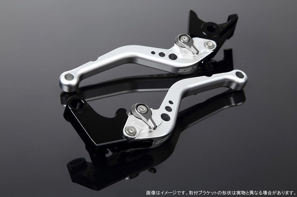 SPEEDRA スピードラ アルミビレットアジャストレバーセット スタンダードショート NINJA650 VERSYS 1000 650 VULCAN S Z650RS Z650 ZX-25R ZX-4RR ZX-4R KAWASAKI カワサキ ブレーキ・クラッチレバーセット ハンドル周辺パーツ ハンドル レバー本体カラー：マットシルバー