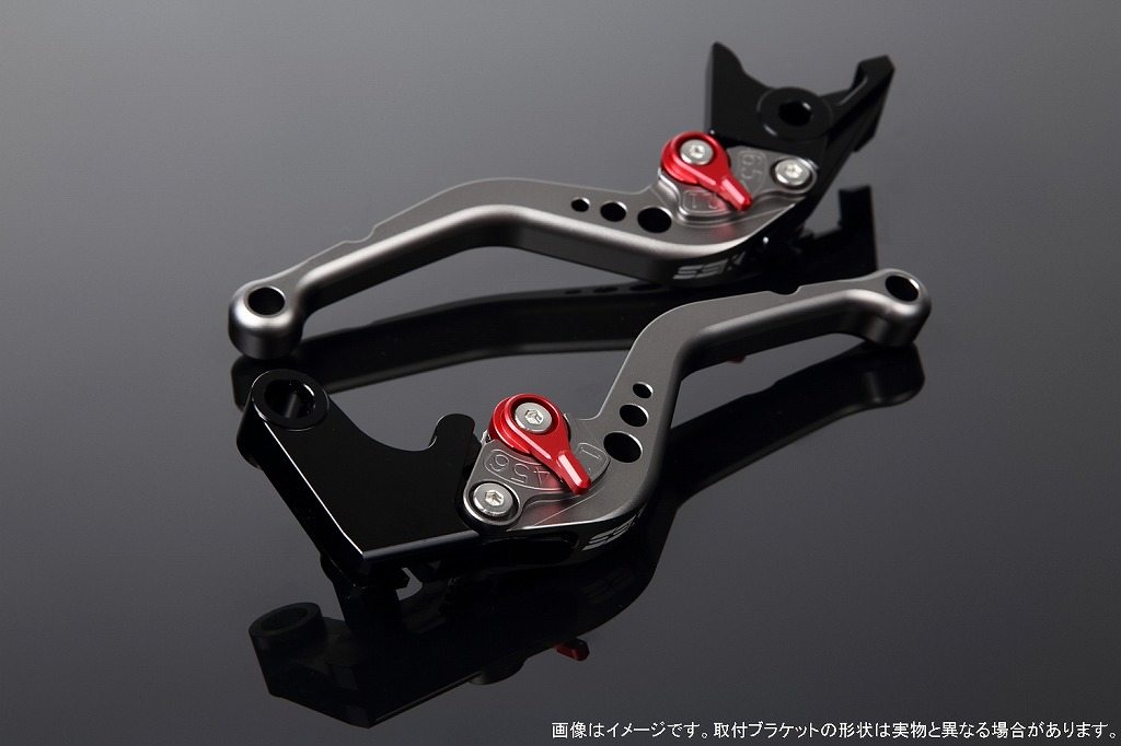 SPEEDRA スピードラ アルミビレットアジャストレバーセット スタンダードショート NINJA650 VERSYS 1000 650 VULCAN S Z650RS Z650 ZX-25R ZX-4RR ZX-4R KAWASAKI カワサキ ブレーキ・クラッチレバーセット ハンドル周辺パーツ ハンドル レバー本体カラー：マットチタン 9,270円